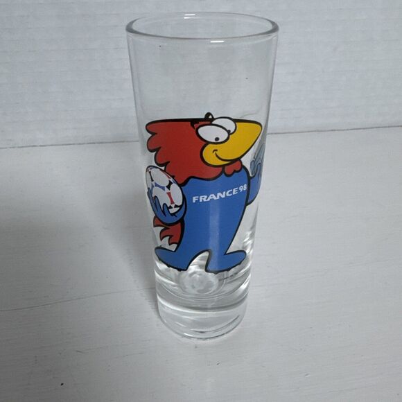 France 1998 World Cup Soccer Tournament Shot Glass - Picture 1 of 5